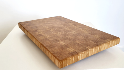 Premium Handcrafted Oak Cutting Board by Homy Stork