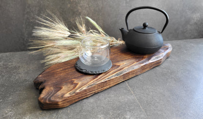 Handcrafted Charcuterie Board | Rustic Serving Platter by Homy Stork