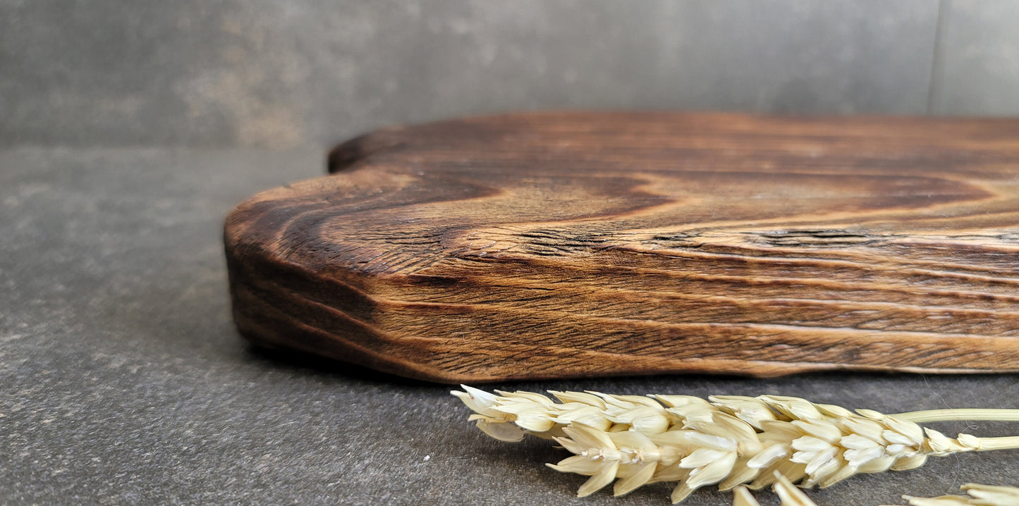 Handcrafted Charcuterie Board | Rustic Serving Platter by Homy Stork