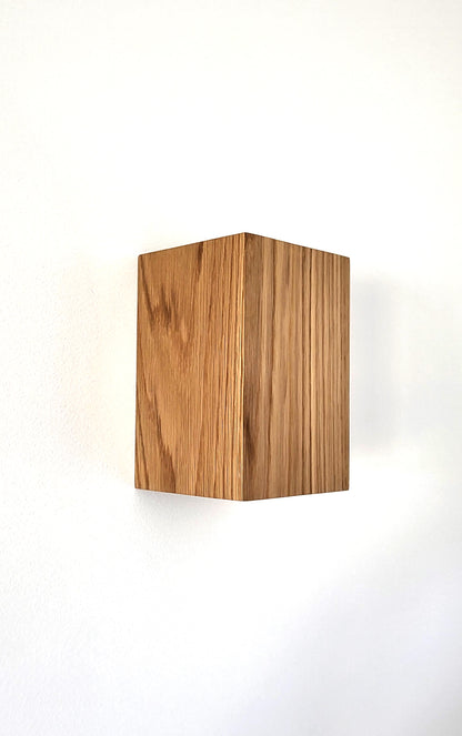 Minimalist Handcrafted Wood Wall Light | Homy Stork