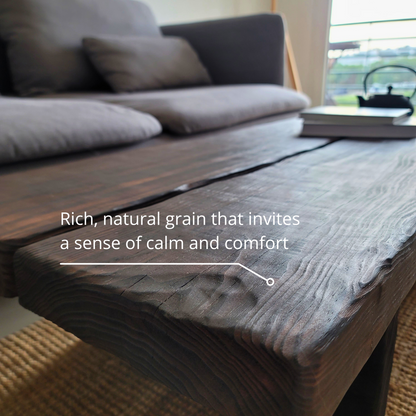 Handcrafted Wooden Coffee Table by Homy Stork