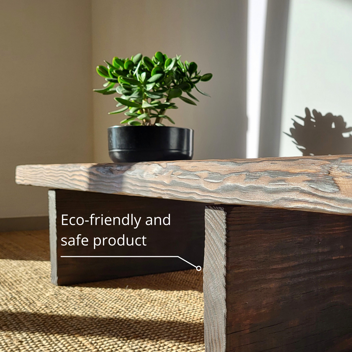 Handcrafted Wooden Coffee Table by Homy Stork