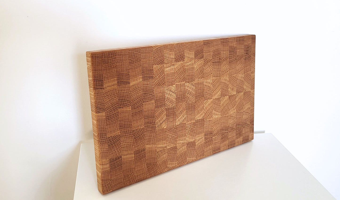 Premium Handcrafted Oak Cutting Board by Homy Stork