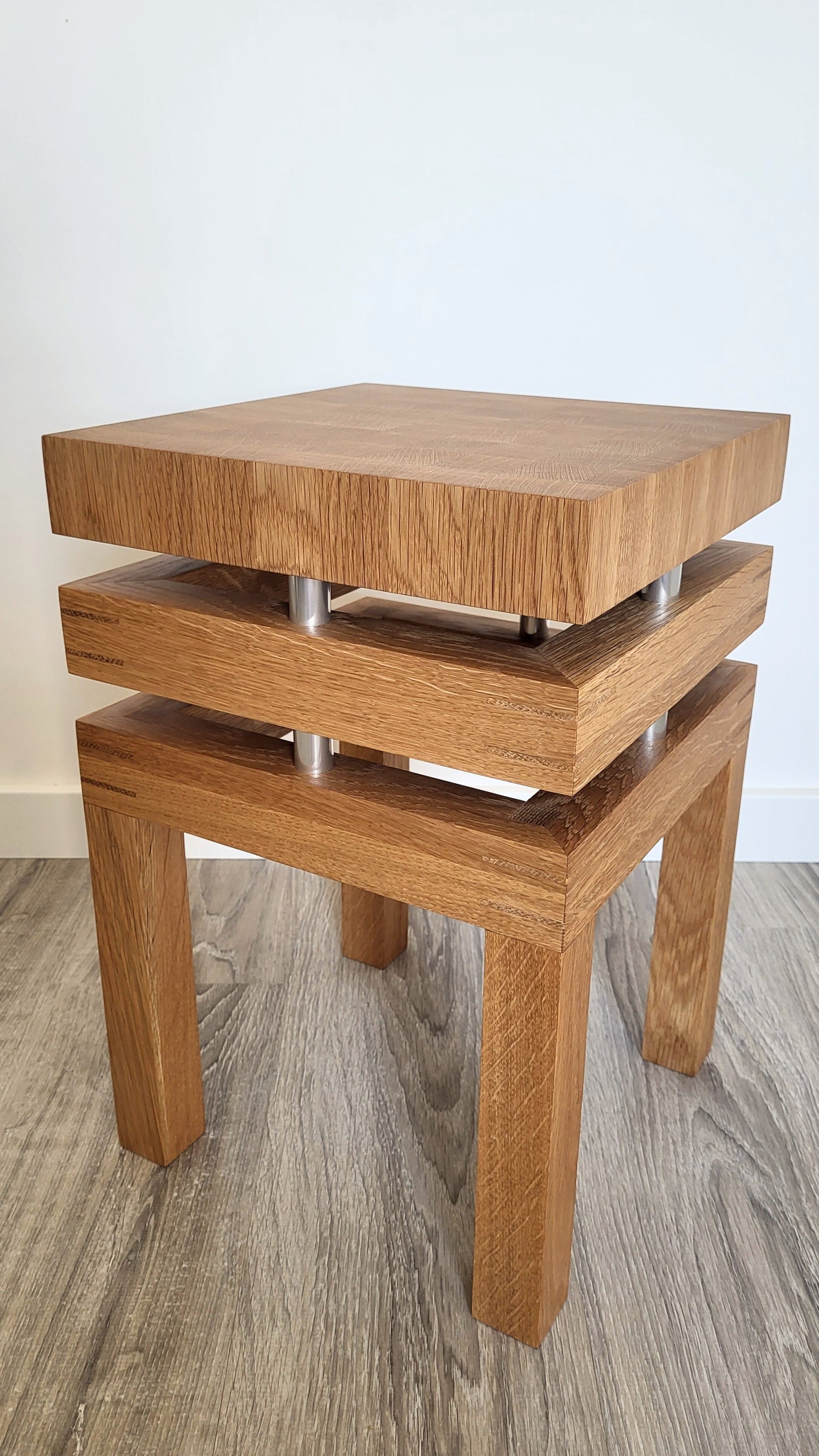 Handcrafted Oak Coffee Table by Homy Stork