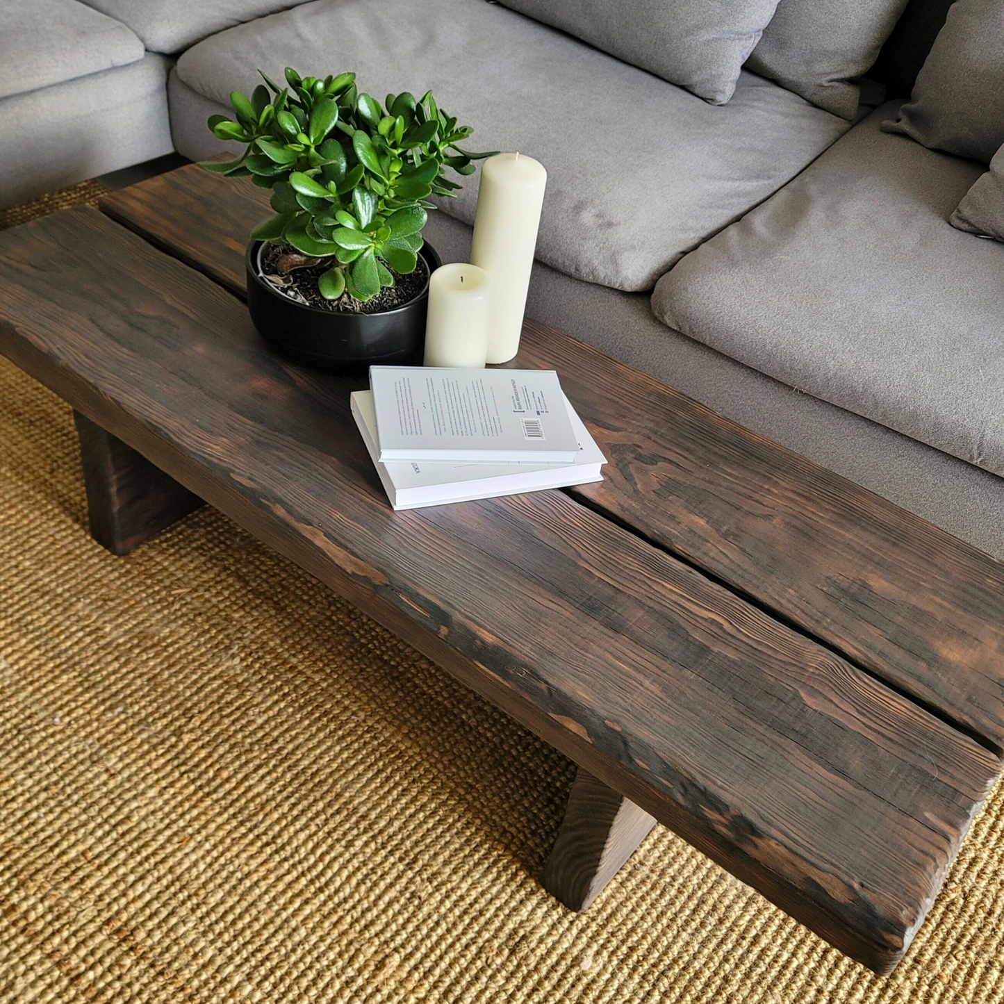 Handcrafted Wooden Coffee Table by Homy Stork