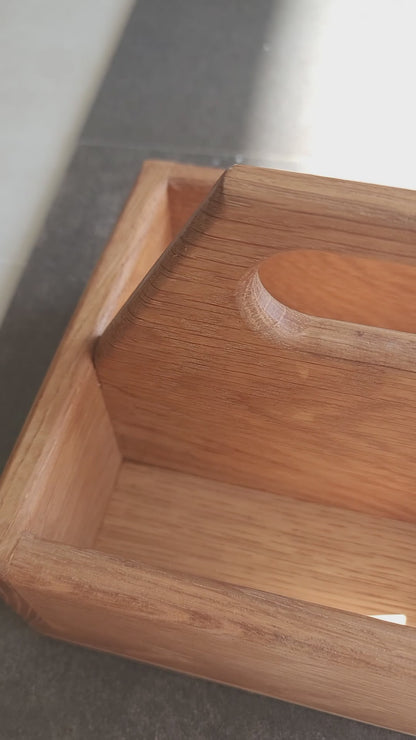 Handcrafted Wooden Kitchen Organizer | Homy Stork