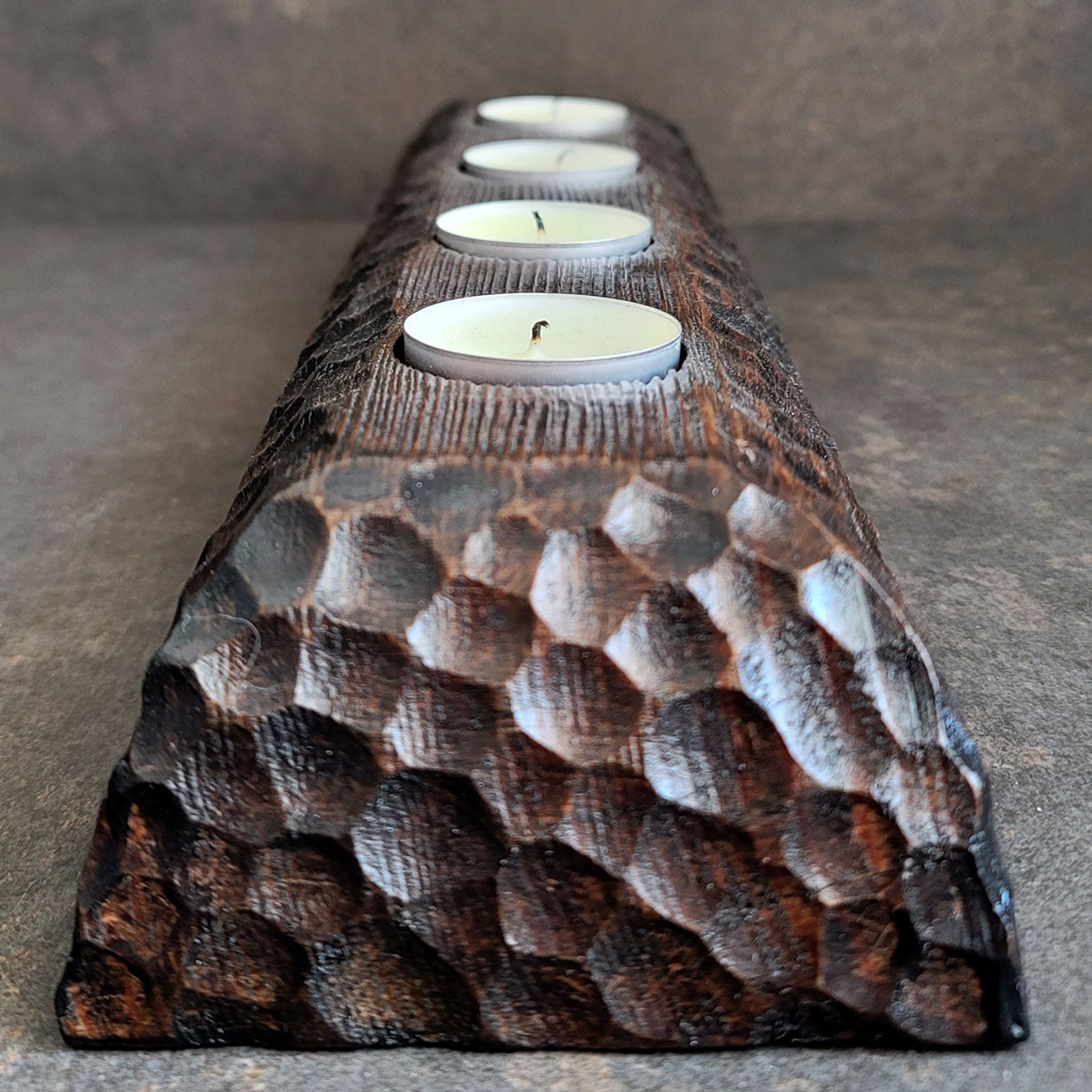 rustic-wooden-candle-holder
